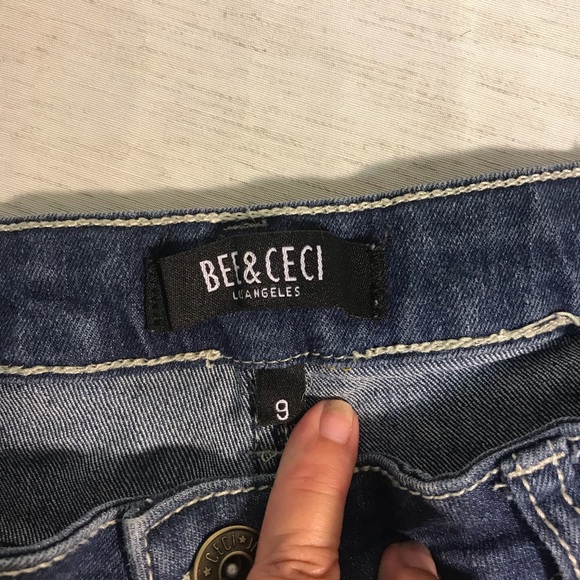Bee & Ceci denim shorts, size 9. - Picture 4 of 5